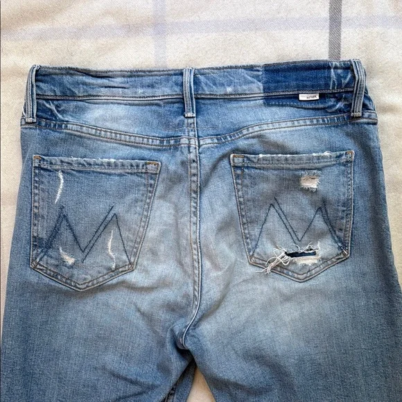 MOTHER The Tomcat Distressed Jeans Size 29 - Picture 11 of 16